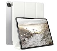 EAZY CASE - Coperchio di protezione per Apple iPad Pro 12,9" (2018/2020/2021/2022) Smart Cover Tablet Smartcase per alzarsi in piedi, con funzione di stand Sleep Wake Up, in pelle sintetica, Bianco