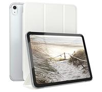 EAZY CASE - Coperchio di protezione per iPad 11. Gen A16 (2025) Smart Cover Tablet Smartcase per alzarsi in piedi, con funzione di stand Sleep Wake Up, in pelle sintetica, Bianco