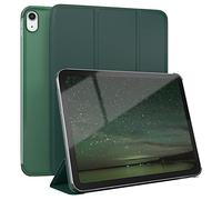 EAZY CASE - Coperchio di protezione per iPad 11. Gen A16 (2025) Smart Cover Tablet Smartcase per alzarsi in piedi, con funzione di stand Sleep Wake Up, in pelle sintetica, Verde notte