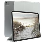 EAZY CASE - Coperchio di protezione per iPad Air 13" (2024) Smart Cover Tablet Smartcase per alzarsi in piedi, con funzione di stand Sleep Wake Up, in pelle sintetica, Bianco