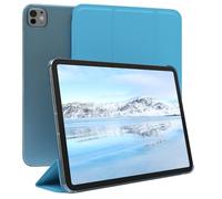 EAZY CASE - Coperchio di protezione per iPad Pro 11" (2024) Smart Cover Tablet Smartcase per alzarsi in piedi, con funzione di stand Sleep Wake Up, in pelle sintetica, Blu chiaro