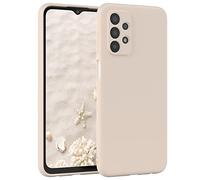 EAZY CASE - Custodia in silicone per Galaxy A23 5G Custodia morbida protettiva con protezione della fotocamera Protezione sottile Premium Cover TPU Telefono Bumper in Beige