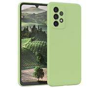 EAZY CASE - Custodia in silicone per Galaxy A33 5G Custodia morbida protettiva con protezione della fotocamera Protezione sottile Premium Cover TPU Telefono Bumper in Verde