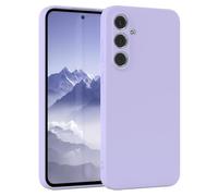 EAZY CASE - Custodia in silicone per Galaxy A55 Custodia morbida protettiva con protezione della fotocamera Protezione sottile Premium Cover TPU Telefono Bumper in Lavanda