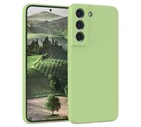 EAZY CASE - Custodia in silicone per Galaxy S22 5G Custodia morbida protettiva con protezione della fotocamera Protezione sottile Premium Cover TPU Telefono Bumper in Verde