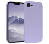 EAZY CASE - Custodia in silicone per iPhone 16e Custodia morbida protettiva con protezione della fotocamera Protezione sottile Premium Cover TPU Telefono Bumper in Lavanda
