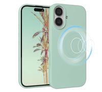 EAZY CASE Custodia magnetica in silicone per iPhone 17, compatibile con MagSafe, in silicone liquido di alta qualità, resistente agli urti, protezione della fotocamera, fodera interna in microfibra
