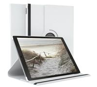 EAZY CASE - Custodia per Apple iPad Pro 12,9" (2017) tablet Cover protettiva Smart Cover Supporto rotante Astuccio pieghevole 360° girevole con funzione stand Similpelle Bianco