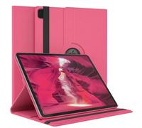 EAZY CASE - Custodia per Apple iPad Pro 12,9" (2022) tablet Cover protettiva Smart Cover Supporto rotante Astuccio pieghevole 360° girevole con funzione stand Similpelle Rosa