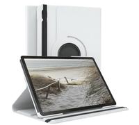 EAZY CASE - Custodia per Galaxy Tab S10 FE tablet Cover protettiva Smart Cover Supporto rotante Astuccio pieghevole 360° girevole con funzione stand Similpelle Bianco