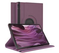 EAZY CASE - Custodia per Galaxy Tab S10 FE tablet Cover protettiva Smart Cover Supporto rotante Astuccio pieghevole 360° girevole con funzione stand Similpelle Viola