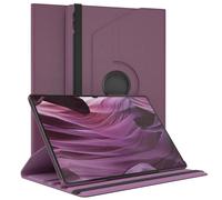 EAZY CASE - Custodia per Galaxy Tab S10 Ultra tablet Cover protettiva Smart Cover Supporto rotante Astuccio pieghevole 360° girevole con funzione stand Similpelle Viola
