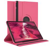 EAZY CASE - Custodia per Galaxy Tab S9 FE Plus tablet Cover protettiva Smart Cover Supporto rotante Astuccio pieghevole 360° girevole con funzione stand Similpelle Rosa