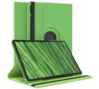 EAZY CASE - Custodia per Galaxy Tab S9 FE Plus tablet Cover protettiva Smart Cover Supporto rotante Astuccio pieghevole 360° girevole con funzione stand Similpelle Verde