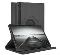 EAZY CASE - Custodia per Galaxy Tab S9 FE tablet Cover protettiva Smart Cover Supporto rotante Astuccio pieghevole 360° girevole con funzione stand Similpelle Nero