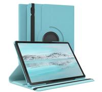 EAZY CASE - Custodia per Galaxy Tab S9 FE tablet Cover protettiva Smart Cover Supporto rotante Astuccio pieghevole 360° girevole con funzione stand Similpelle Blu