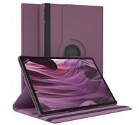 EAZY CASE - Custodia per Galaxy Tab S9 Plus tablet Cover protettiva Smart Cover Supporto rotante Astuccio pieghevole 360° girevole con funzione stand Similpelle Viola
