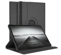 EAZY CASE - Custodia per Galaxy Tab S9 Plus tablet Cover protettiva Smart Cover Supporto rotante Astuccio pieghevole 360° girevole con funzione stand Similpelle Nero