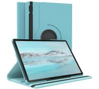 EAZY CASE - Custodia per Galaxy Tab S9 tablet Cover protettiva Smart Cover Supporto rotante Astuccio pieghevole 360° girevole con funzione stand Similpelle Blu