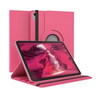 EAZY CASE - Custodia per iPad 11. Gen A16 (2025) tablet Cover protettiva Smart Cover Supporto rotante Astuccio pieghevole 360° girevole con funzione stand Similpelle Rosa
