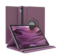 EAZY CASE - Custodia per iPad 11. Gen A16 (2025) tablet Cover protettiva Smart Cover Supporto rotante Astuccio pieghevole 360° girevole con funzione stand Similpelle Viola