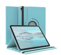 EAZY CASE - Custodia per iPad 11. Gen A16 (2025) tablet Cover protettiva Smart Cover Supporto rotante Astuccio pieghevole 360° girevole con funzione stand Similpelle Blu