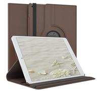 EAZY CASE - Custodia per iPad Air 2 tablet Cover protettiva Smart Cover Supporto rotante Astuccio pieghevole 360° girevole con funzione stand Similpelle Marrone