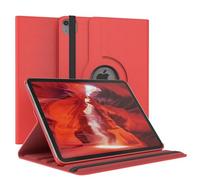 EAZY CASE - Custodia per iPad Air 4 / Air 5 10,9" tablet Cover protettiva Smart Cover Supporto rotante Astuccio pieghevole 360° girevole con funzione stand Similpelle Rosso