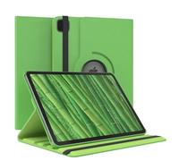 EAZY CASE - Custodia per iPad Pro 11" (2018/2020/2021/2022) tablet Cover protettiva Smart Cover Supporto rotante Astuccio pieghevole 360° girevole con funzione stand Similpelle Verde
