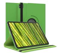 EAZY CASE - Custodia per iPad Pro 11" (2024) tablet Cover protettiva Smart Cover Supporto rotante Astuccio pieghevole 360° girevole con funzione stand Similpelle Verde