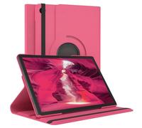 EAZY CASE - Custodia per Samsung Galaxy Tab A9 Plus tablet Cover protettiva Smart Cover Supporto rotante Astuccio pieghevole 360° girevole con funzione stand Similpelle Rosa