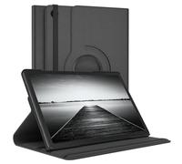 EAZY CASE - Custodia per Samsung Galaxy Tab A9 Plus tablet Cover protettiva Smart Cover Supporto rotante Astuccio pieghevole 360° girevole con funzione stand Similpelle Nero