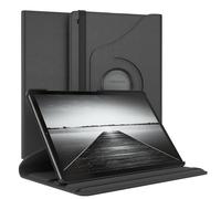 EAZY CASE - Custodia per Samsung Galaxy Tab S5e tablet Cover protettiva Smart Cover Supporto rotante Astuccio pieghevole 360° girevole con funzione stand Similpelle Nero