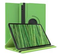 EAZY CASE - Custodia per Samsung Galaxy Tab S7 / S8 tablet Cover protettiva Smart Cover Supporto rotante Astuccio pieghevole 360° girevole con funzione stand Similpelle Verde