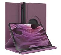 EAZY CASE - Custodia per Samsung Galaxy Tab S8 Plus / S7 Plus tablet Cover protettiva Smart Cover Supporto rotante Astuccio pieghevole 360° girevole con funzione stand Similpelle Viola