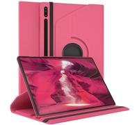 EAZY CASE - Custodia per Samsung Galaxy Tab S8 Ultra tablet Cover protettiva Smart Cover Supporto rotante Astuccio pieghevole 360° girevole con funzione stand Similpelle Rosa