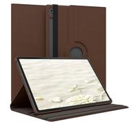 EAZY CASE - Custodia per tablet per Samsung Galaxy S10 FE Plus, 13,1 pollici, con funzione di supporto, in ecopelle, colore: marrone