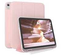 EAZY CASE - Custodia protettiva con supporto per stilo per iPad 11. Gen A16 (2025) Custodia Copertura per tablet Touchpen Smartcase staccabile Pieghevole Auto Sleep Wake Up in Rosa