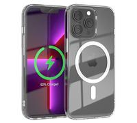 EAZY CASE per iPhone 13 Pro - Cover sottile e antiurto compatibile con la ricarica Qi, resistente ai graffi, con protezione fotocamera, in silicone ibrido Trasparente