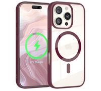 EAZY CASE per iPhone 16 Pro - Cover sottile e antiurto compatibile con la ricarica Qi, resistente ai graffi, con protezione fotocamera, in silicone ibrido Moretto