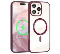 EAZY CASE per iPhone 16 Pro Max - Cover sottile e antiurto compatibile con la ricarica Qi, resistente ai graffi, con protezione fotocamera, in silicone ibrido Moretto
