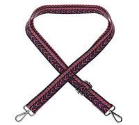 EAZY CASE - Tracolla regolabile per borsa, tracolla di ricambio per borse, tracolla per borse a tracolla, cinturino sottile per borse e borse per il trasporto, cinturino tascabile fai da te, Zig Zag -