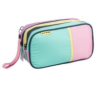 EB DIA'S - Astuccio per diabetici, motivo retrò, colore: Blu/Rosa