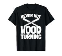 Ebanista Falegname Tornio - Tornitore Tornitura Legno Maglietta