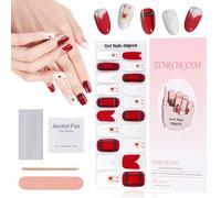 EBANKU Per Unghie In Natale Gel Semi-Indurito, Adesivi Per Unghie Al, Albero Impermeabili Per Manicure In Salone, Perfetti Manicure Per Donne/Ragazze (SD18)