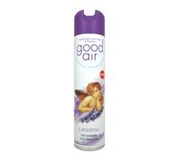 Ebano, Profumatore per ambienti e tessuti, Deodorante alla Lavanda, Formula senza acqua, Bombola, Formato 400 ml