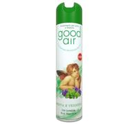 Ebano, Profumatore per ambienti e tessuti, Deodorante alla Menta e Verbena, Formula senza acqua, Bombola, Formato 400 ml