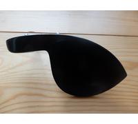 Ebano Violino Mento Riposo, Nuovo Guarneri Modello, con Sughero Morsetto, 4/4,