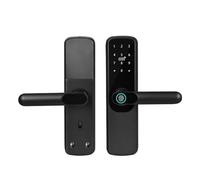 EBAYTV Serrature delle Porte, Tuya Smart Door Lock Anti Peeping Sicurezza E Impronte Digitali Maniglia Blocco Accessori Di Controllo APP For Porte In Vetro 'ufficio Domestico