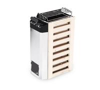 EBAYTV Stufa per Sauna, Stufa for Sauna con Foro Interno, Stufa a e Secco for Uso Domestico, Attrezzatura for Sauna con Doppio Tubo riscaldante, Motore a e for Stufa for Sauna(3k)